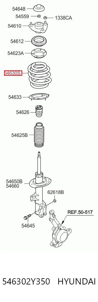 546302Y350 Hyundai/Kia