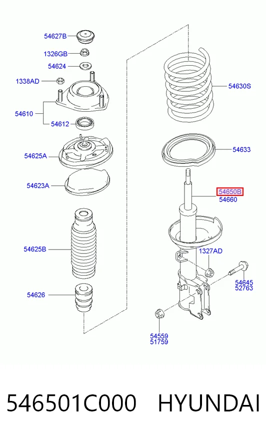 546501C000 Hyundai/Kia