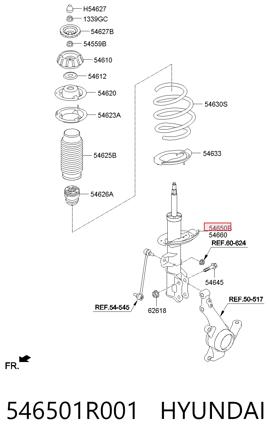 546501R001 Hyundai/Kia