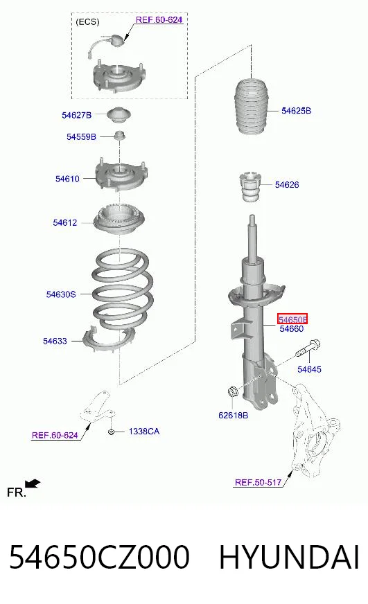 54650CZ000 Hyundai/Kia