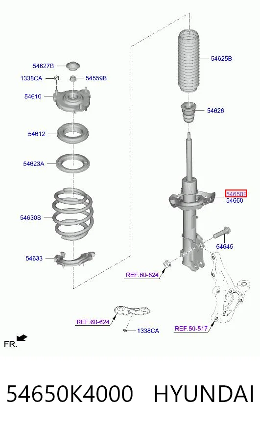 54650K4000 Hyundai/Kia