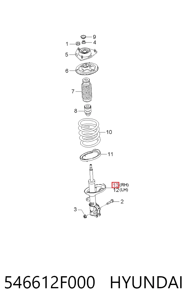 546612F000 Hyundai/Kia