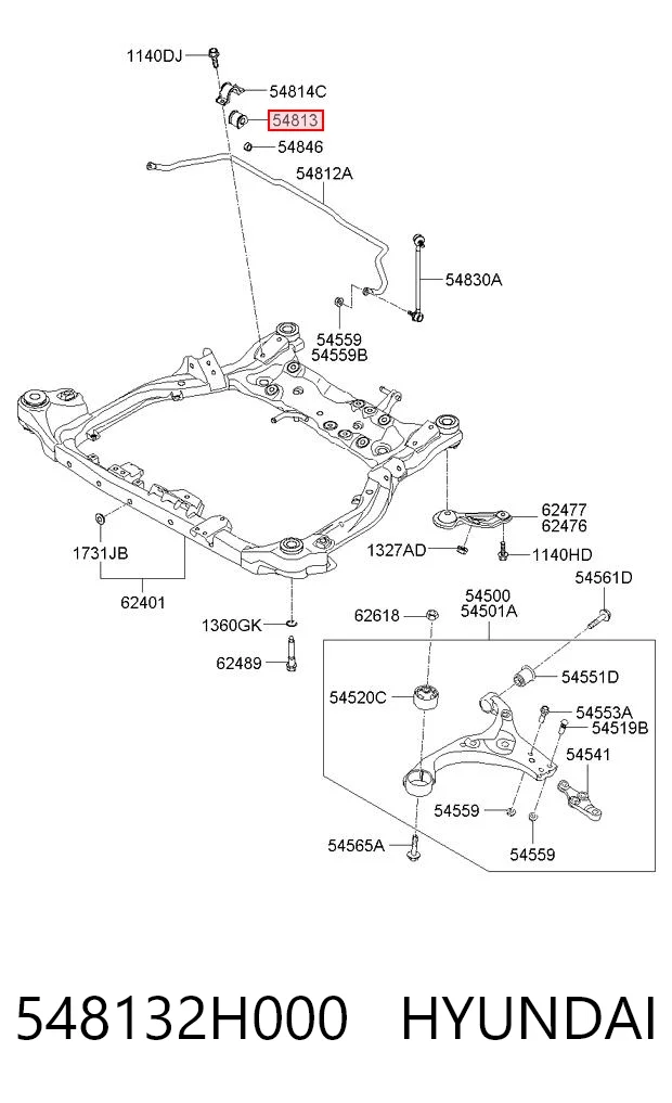 548132H000 Hyundai/Kia