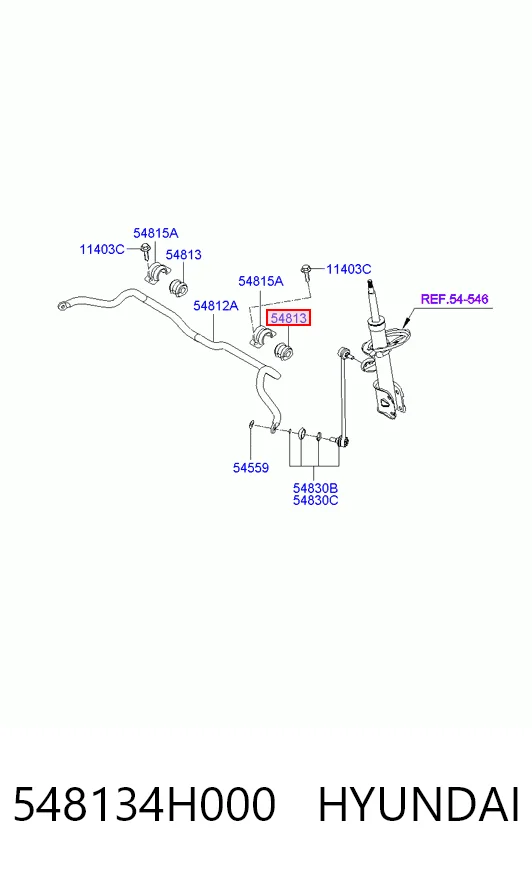 548134H000 Hyundai/Kia