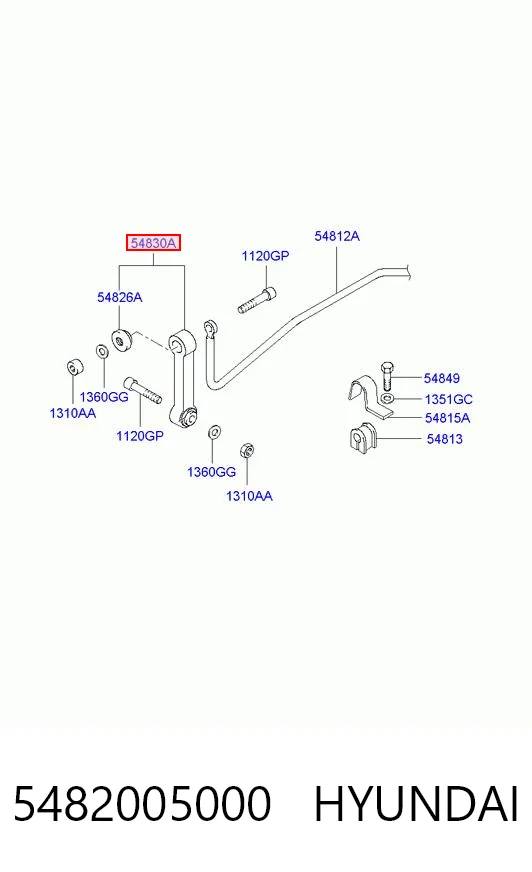 5482005000 Hyundai/Kia