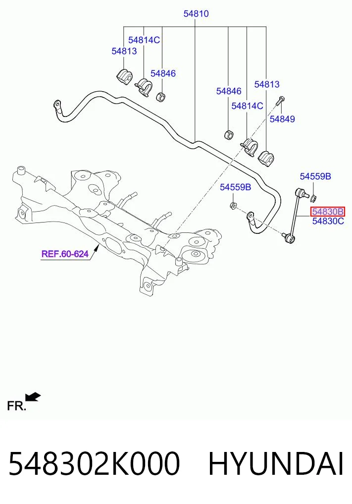 548302K000 Hyundai/Kia