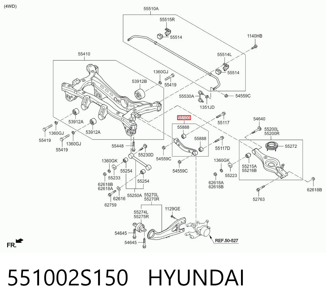 551002S150 Hyundai/Kia