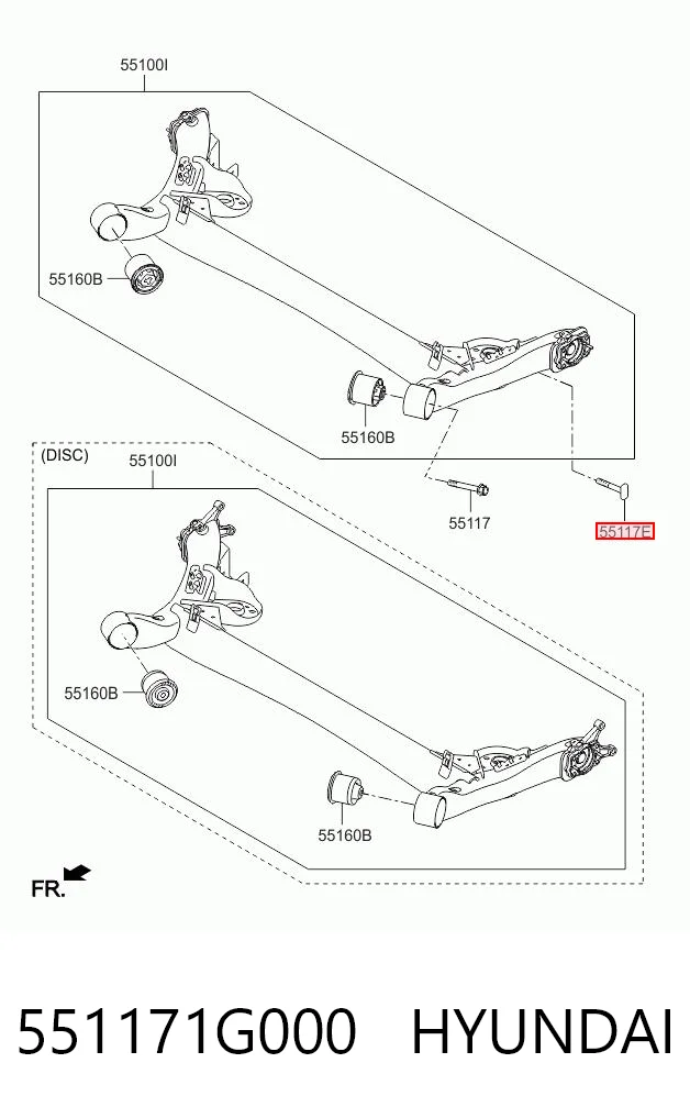 551171G000 Hyundai/Kia 