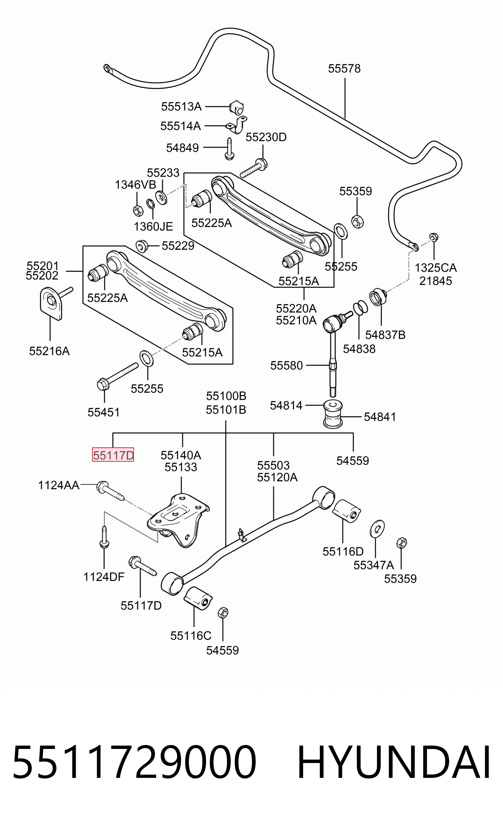 5511729000 Hyundai/Kia