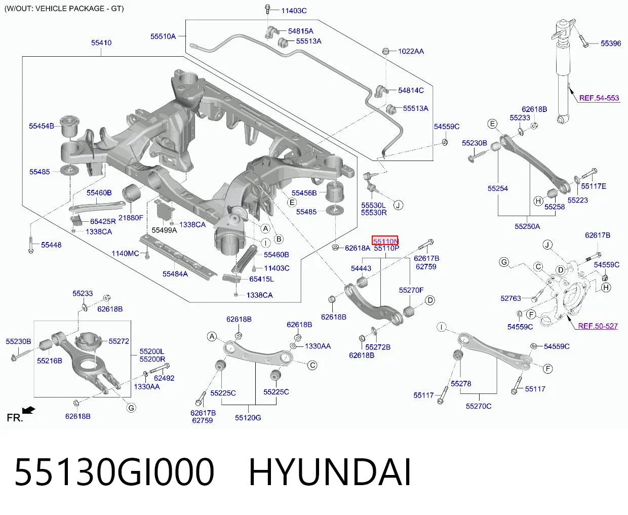 55130GI000 Hyundai/Kia