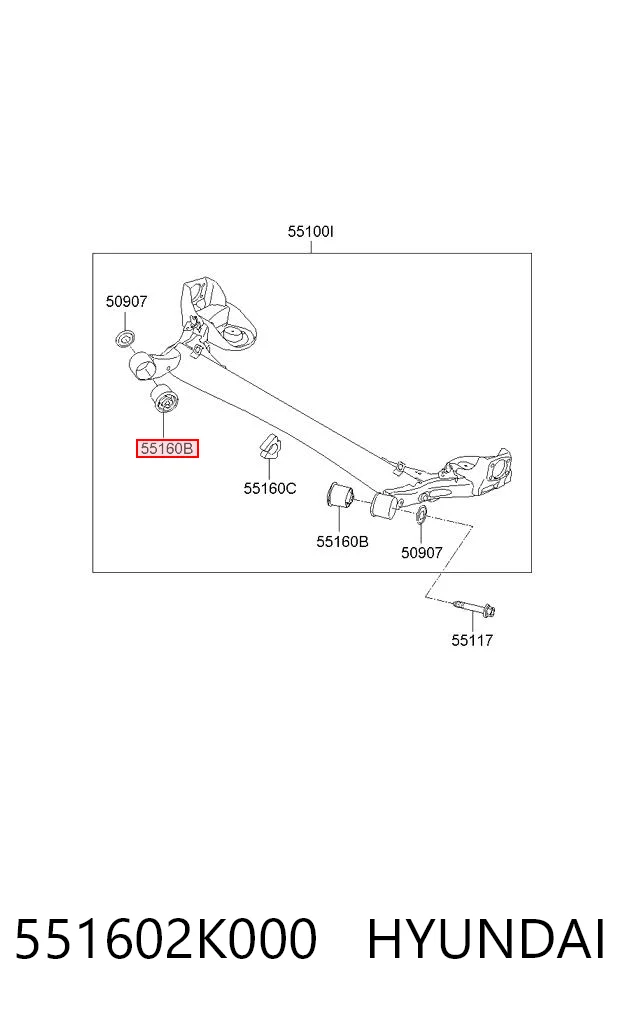 551602K000 Hyundai/Kia