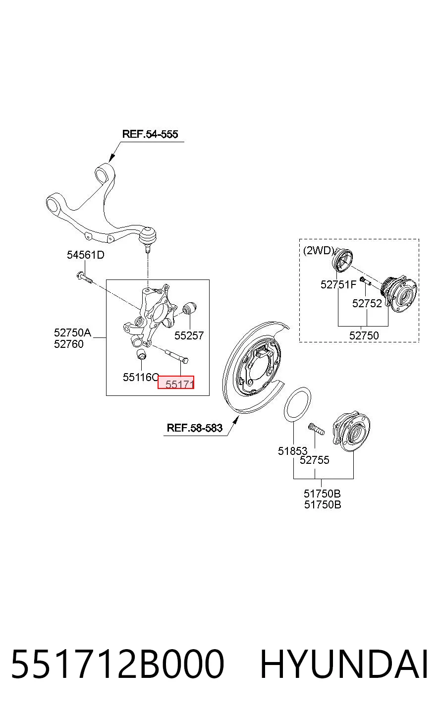 551712B000 Hyundai/Kia 