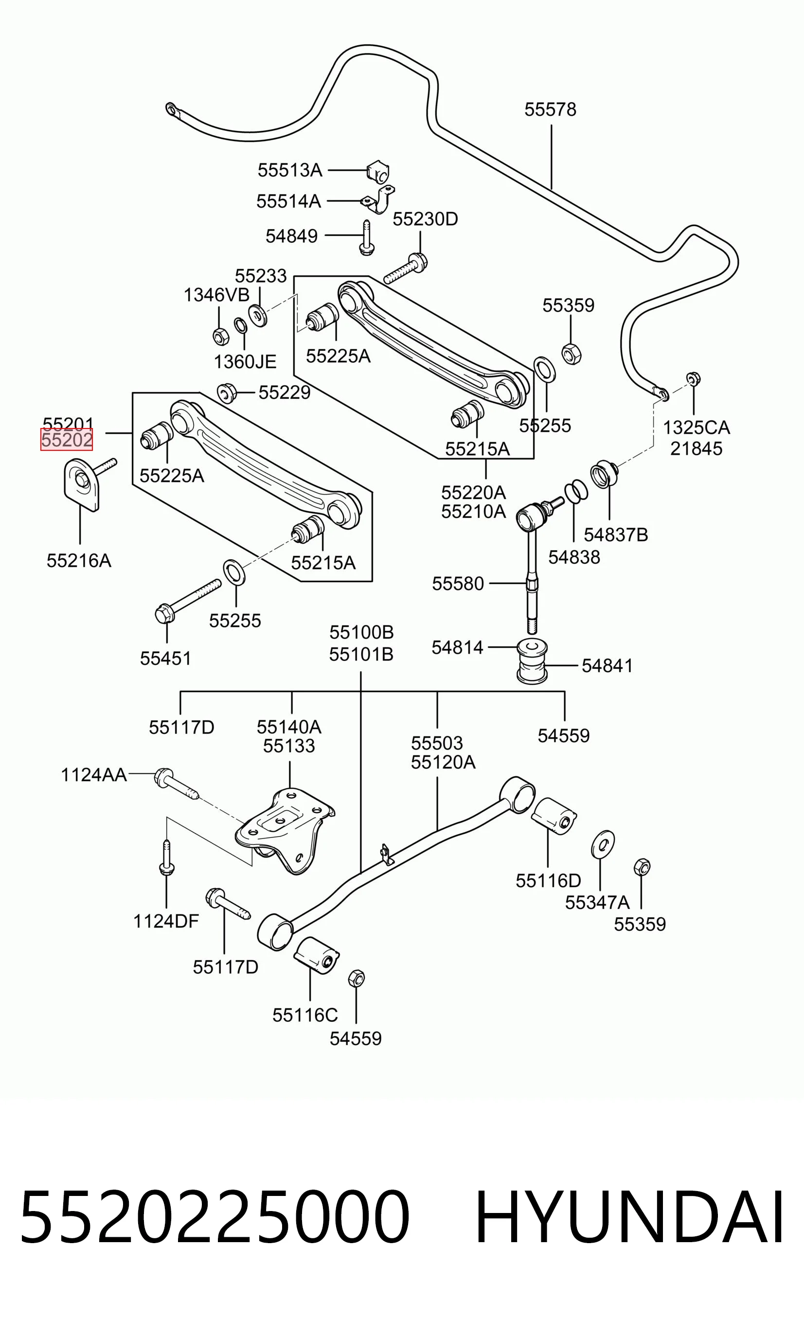5520225000 Hyundai/Kia