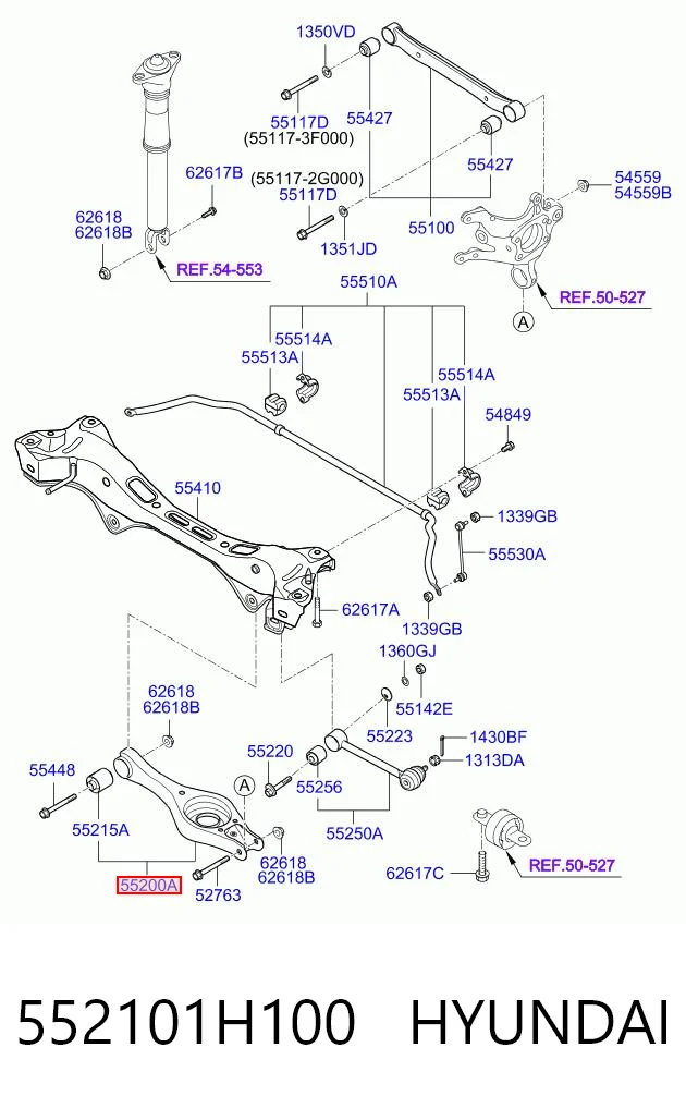552101H100 Hyundai/Kia