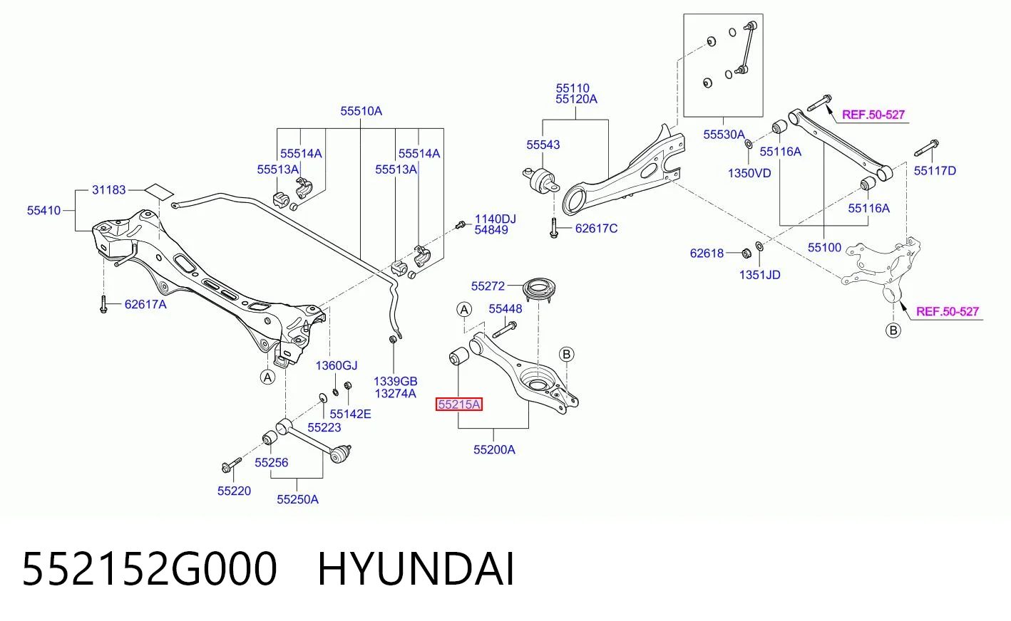 552152G000 Hyundai/Kia