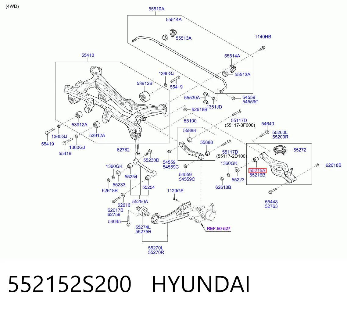 552152S200 Hyundai/Kia