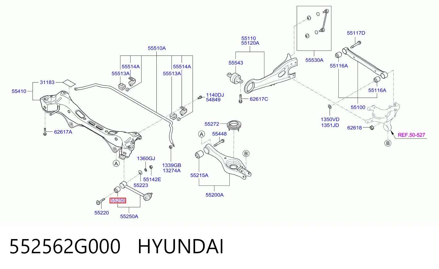 552562G000 Hyundai/Kia