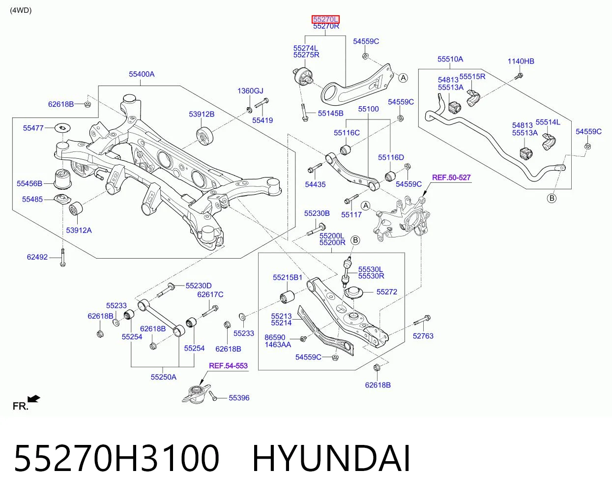 55270H3100 Hyundai/Kia