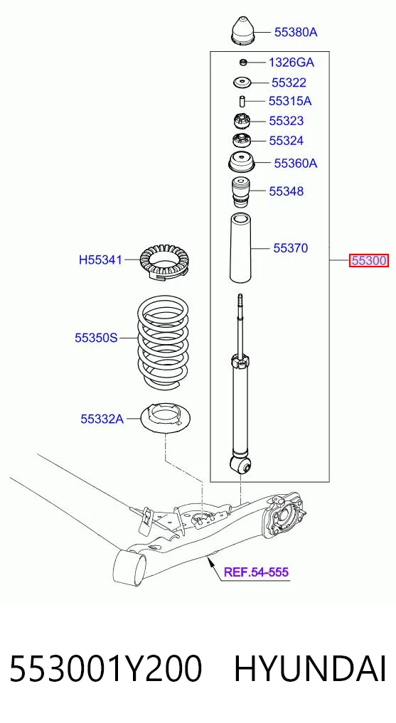 553001Y200 Hyundai/Kia