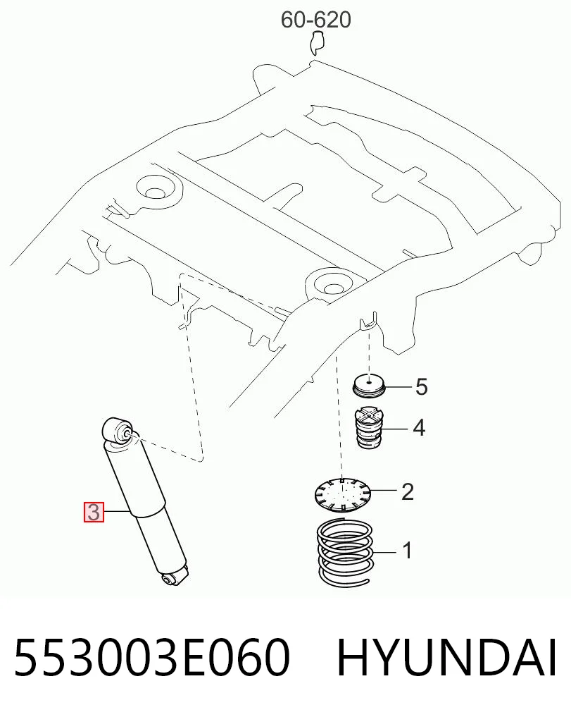 553003E060 Hyundai/Kia