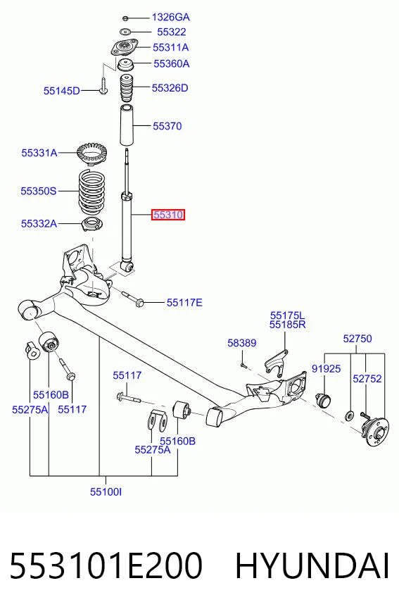 553101E200 Hyundai/Kia
