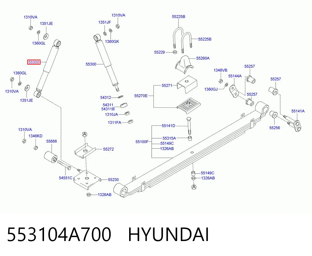 553104A700 Hyundai/Kia