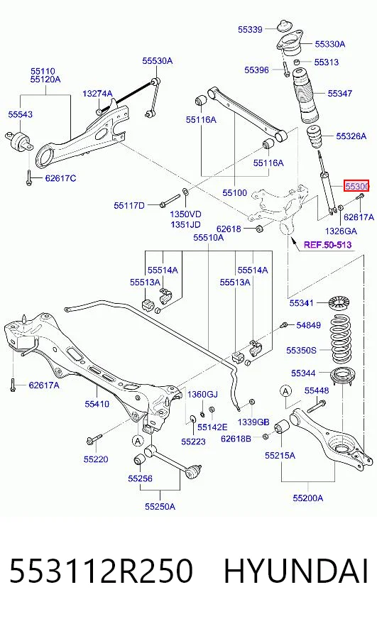 553112R250 Hyundai/Kia