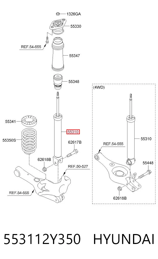 553112Y350 Hyundai/Kia