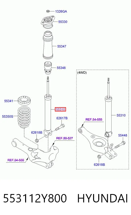 553112Y800 Hyundai/Kia