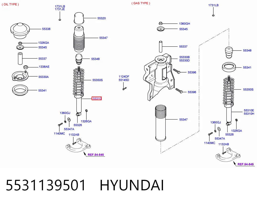 5531139501 Hyundai/Kia
