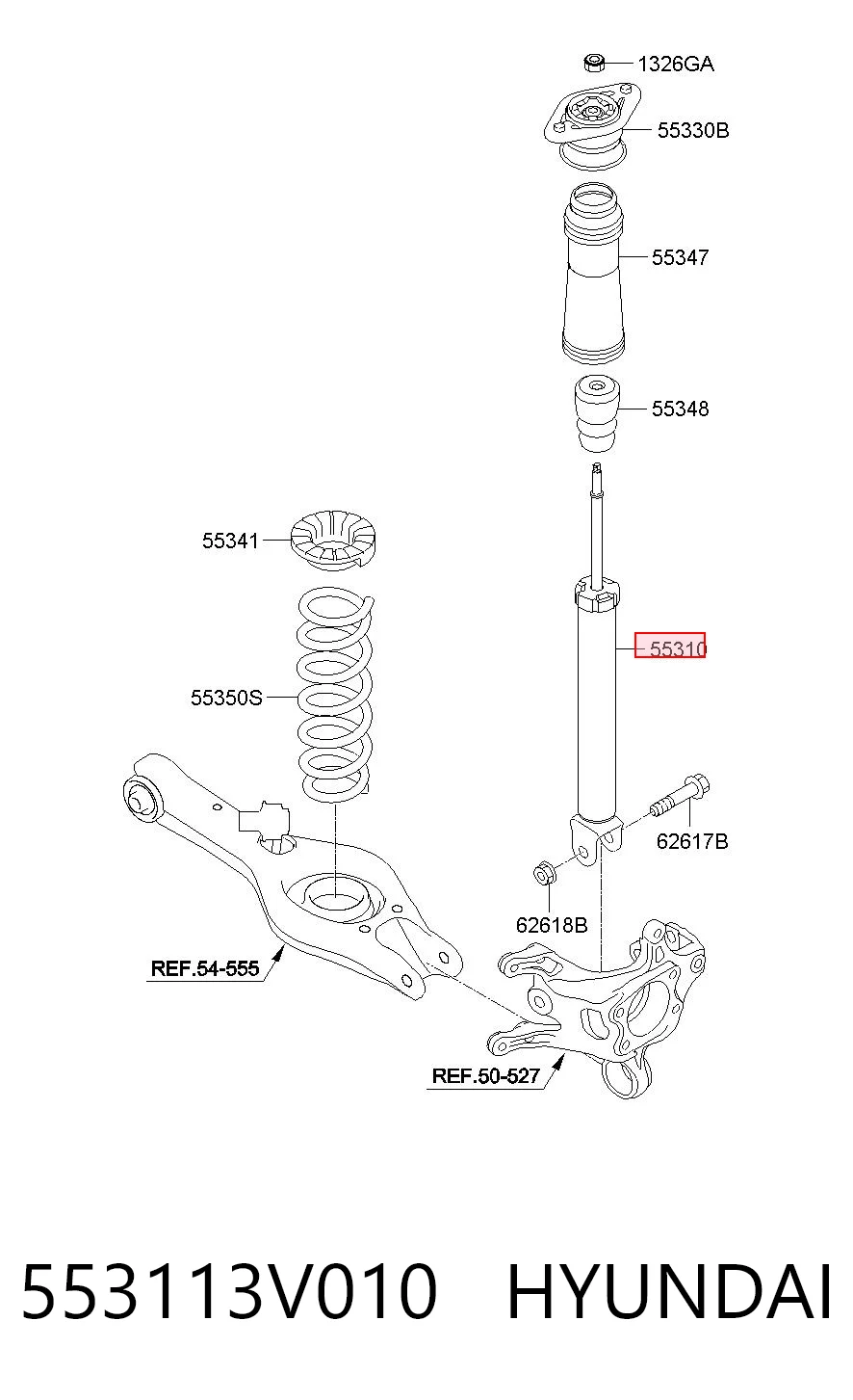 553113V010 Hyundai/Kia