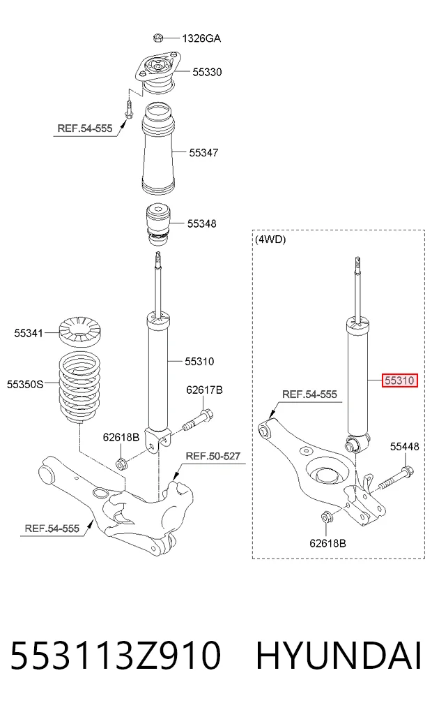 553113Z910 Hyundai/Kia