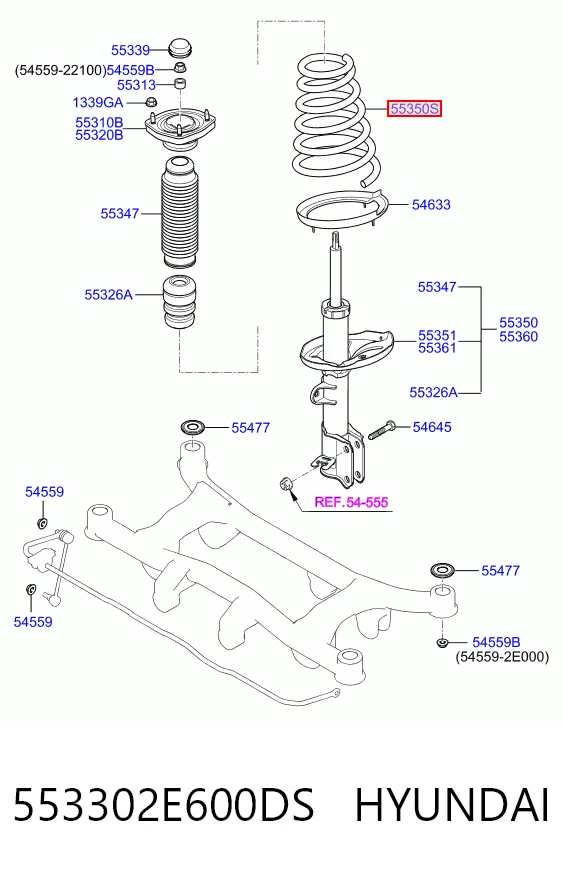 Compre S25043 Tangun Mola traseira
