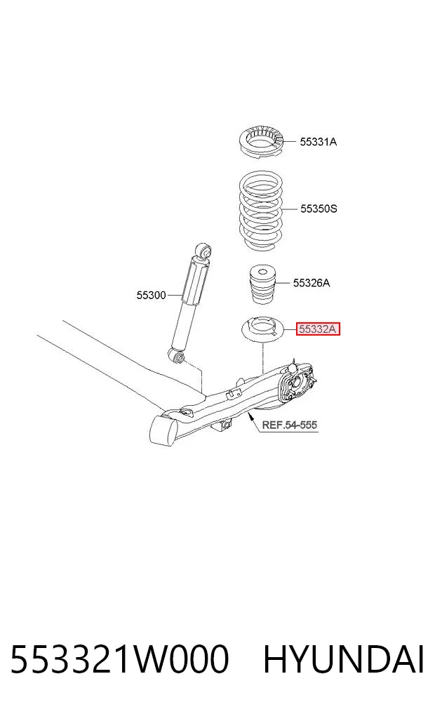 553321W000 Hyundai/Kia