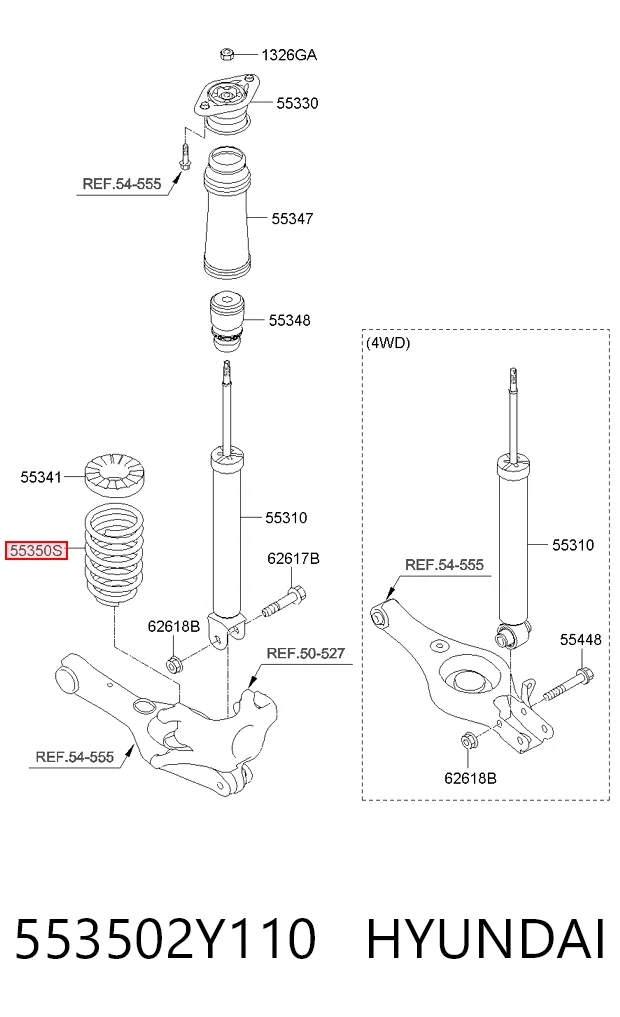 553502Y110 Hyundai/Kia