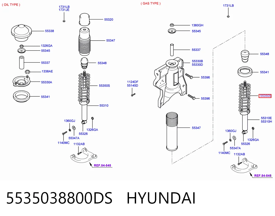 Compre Mola traseira Hyundai Sonata 4