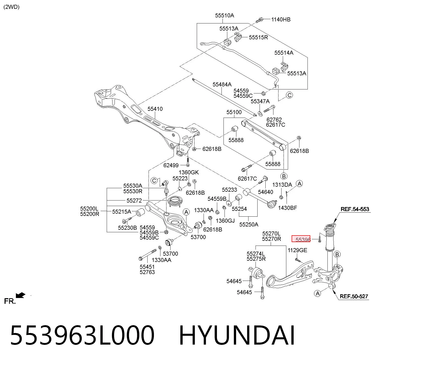 553963L000 Hyundai/Kia 