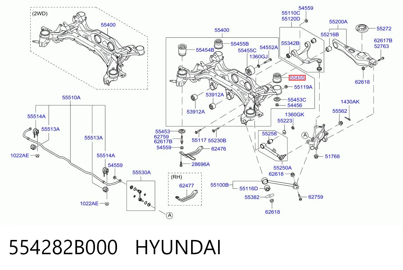 554282B000 Hyundai/Kia