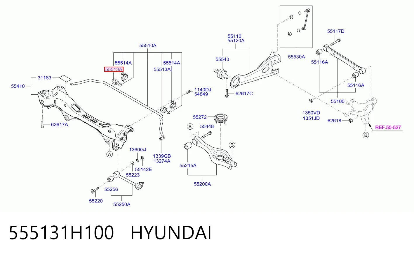 555131H100 Hyundai/Kia