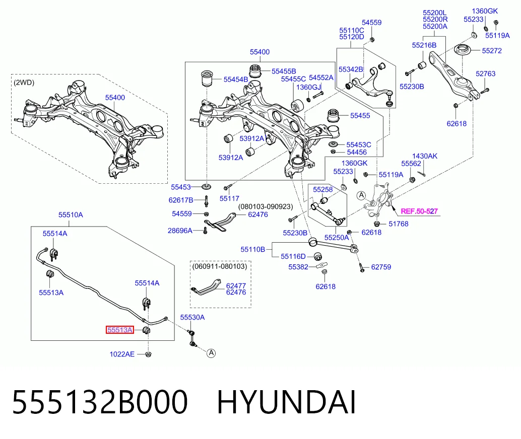 555132B000 Hyundai/Kia
