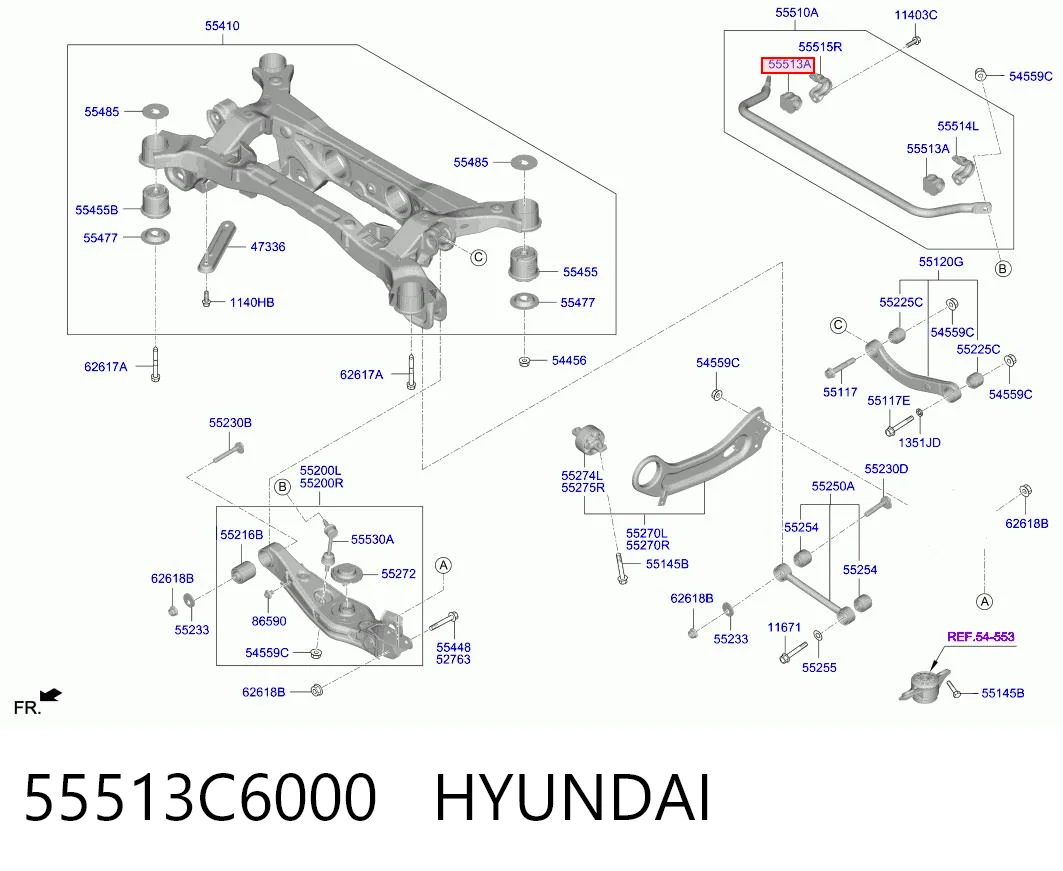 55513C6000 Hyundai/Kia