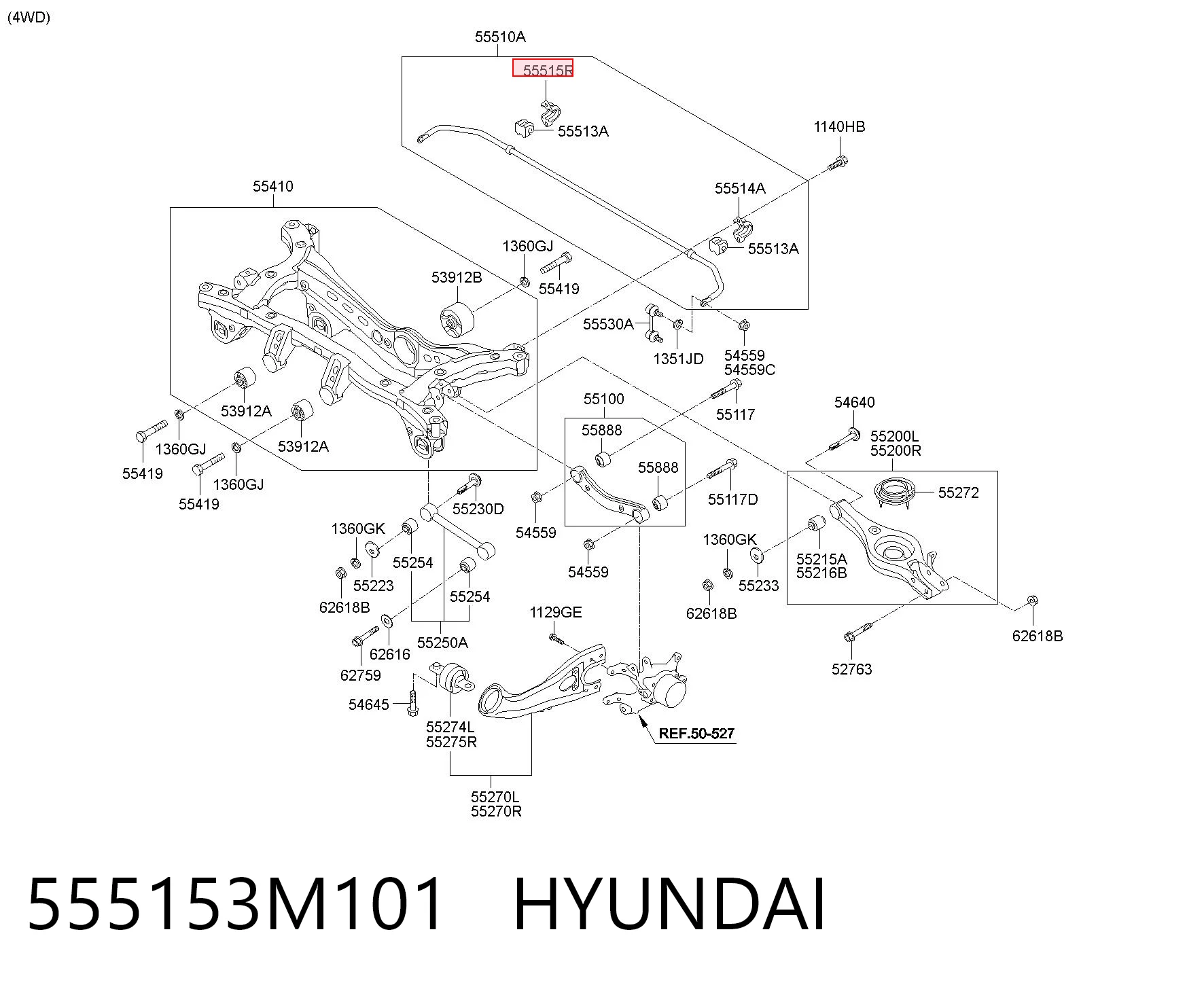 555153M101 Hyundai/Kia 