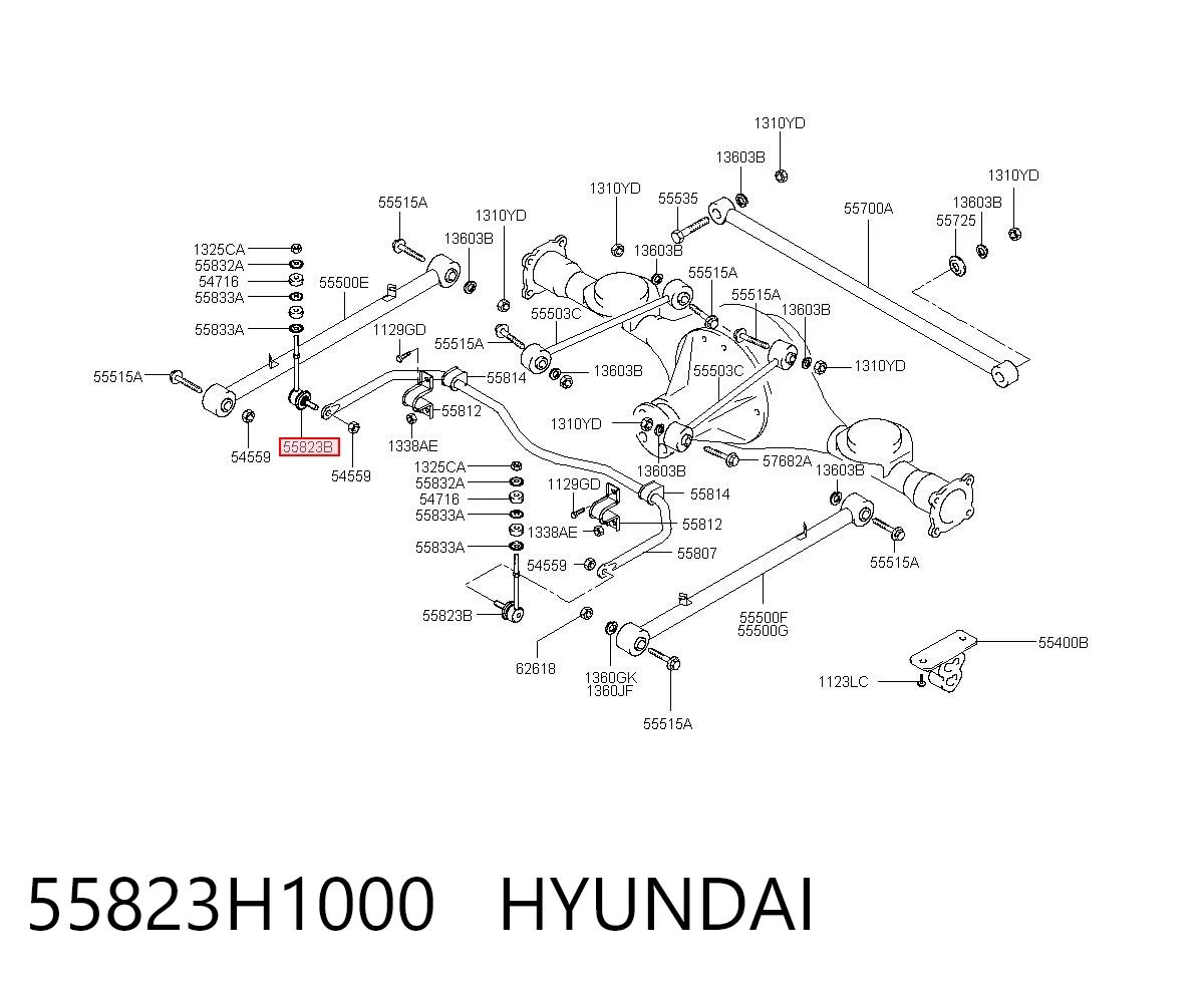 55823H1000 Hyundai/Kia