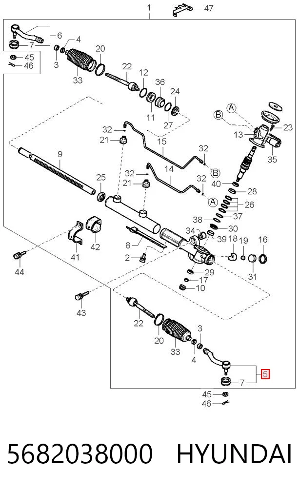 5682038000 Hyundai/Kia