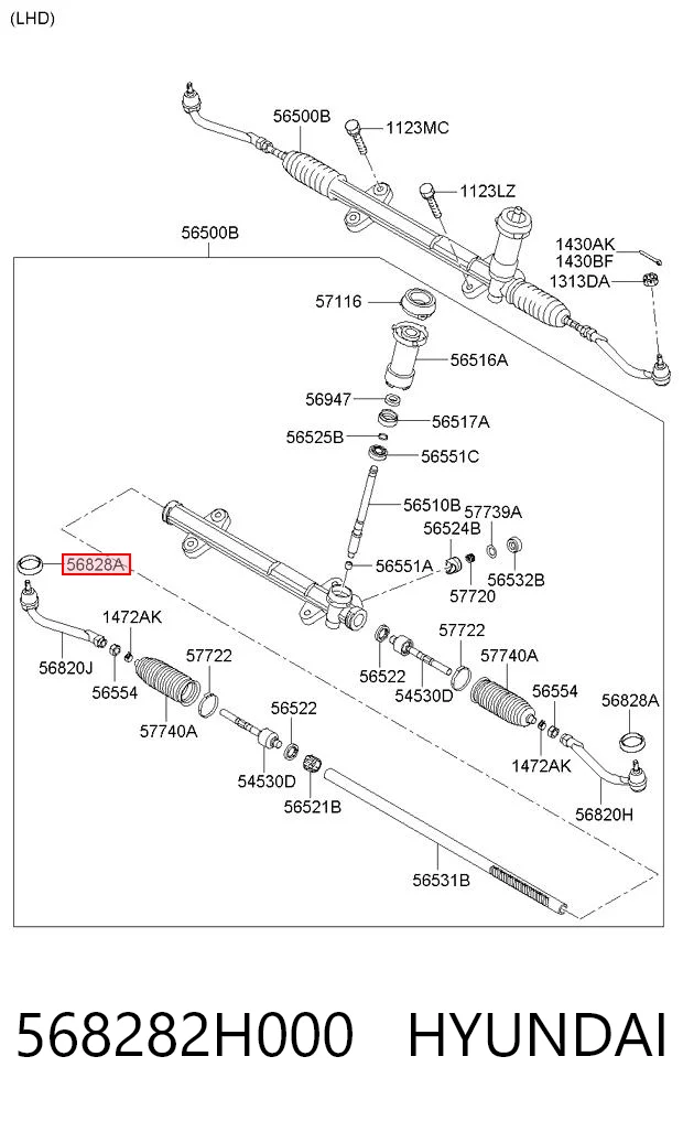 568282H000 Hyundai/Kia