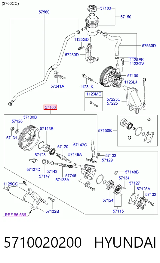 Compre Bomba da Direção hidrâulica assistida Hyundai Elantra 3