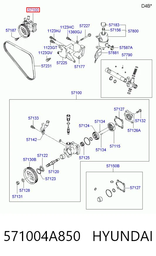 571004A850 Hyundai/Kia