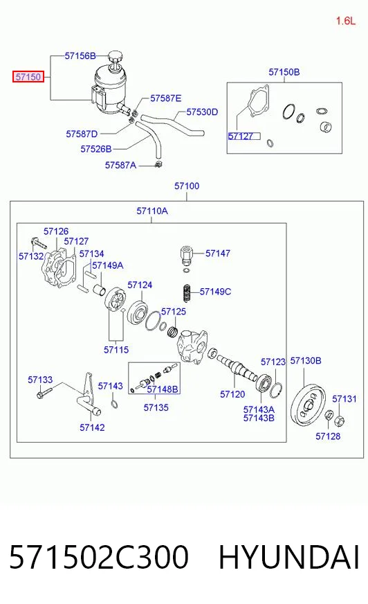 571502C300 Hyundai/Kia