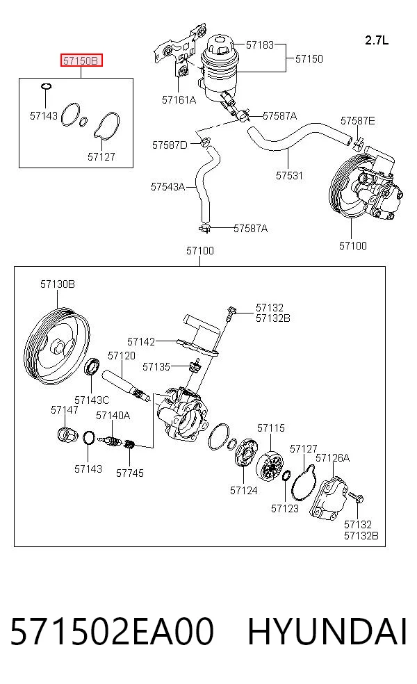 571502EA00 Hyundai/Kia