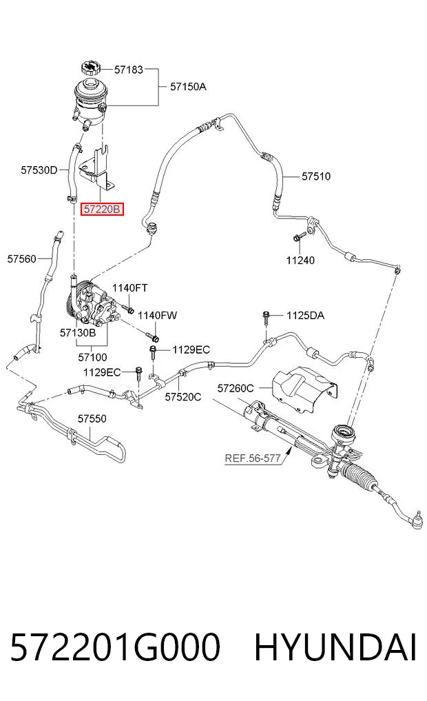 572201G000 Hyundai/Kia 
